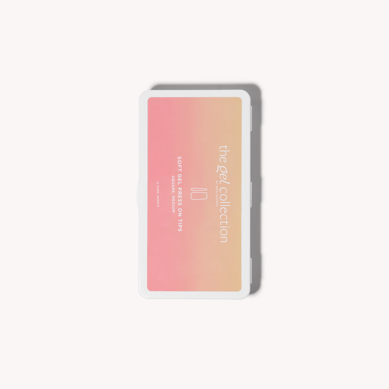 Soft Gel Press On Tipper • Square Medium (600 pcs)