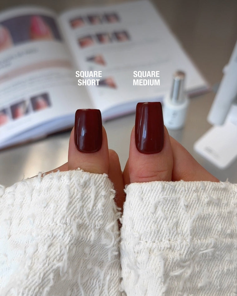 Gel Tips • Square Medium (360 pcs) • The Gel Collection