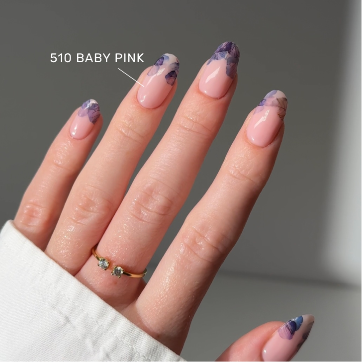 Nail Art Stickers • Watercolor flowers