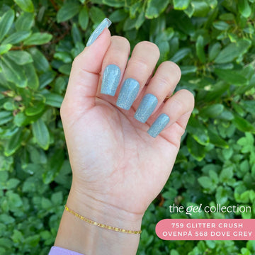Gel Polish • 759 Glitter Crush (transparent) • 21FREE