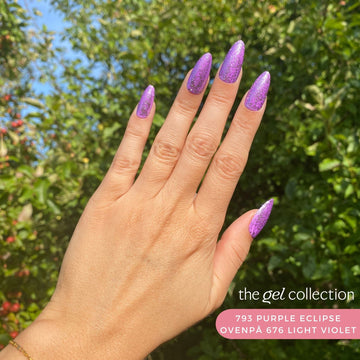 Gel Polish • 793 Purple Eclipse (semi-transparent) • 21FREE
