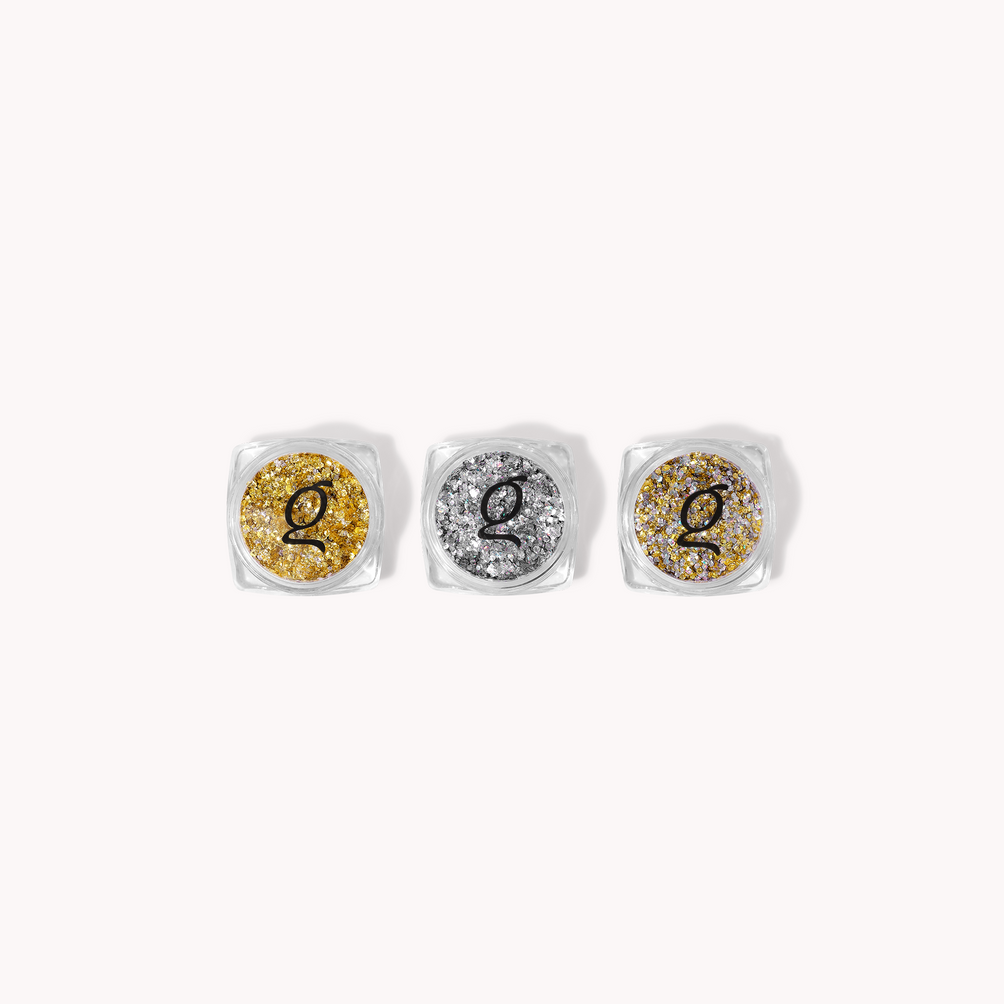 Hexagon Glitter • 3 pcs.