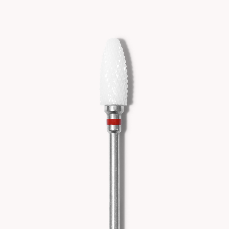 Ceramic Bit • Oval • Fine Red • Two Way