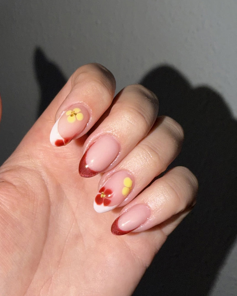 Builder Gel 03 Our Song + 285 Sweater Weather + 275 + Ivory + Lemon Mist + hexagon glitter guld 1302:750