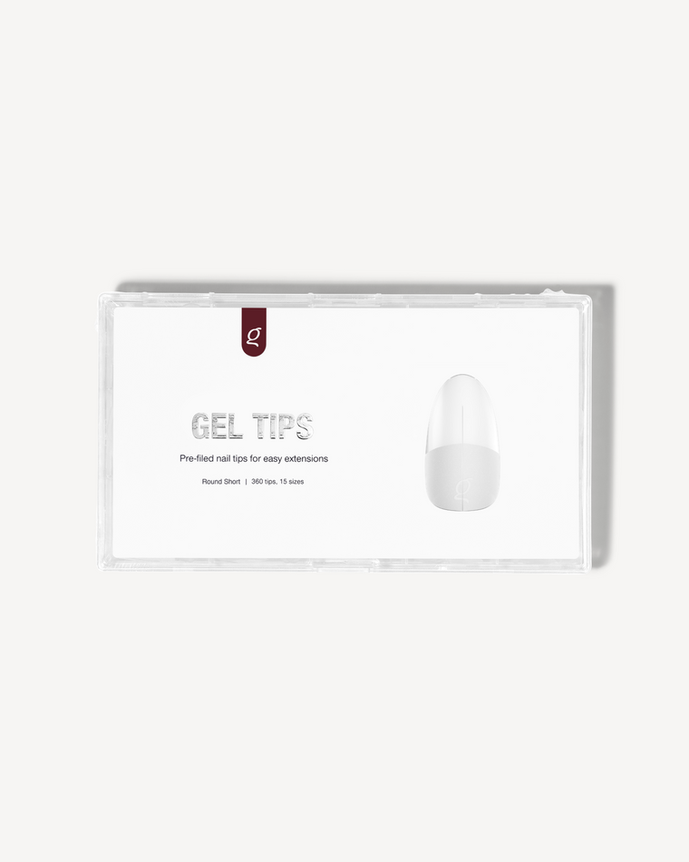 Gel Tips • Round Short (360 pcs) • The Gel Collection