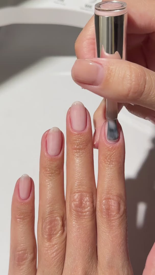 milky-nails look video