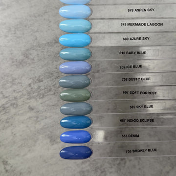 Gel Polish • 708 Dusty Blue • 21FREE