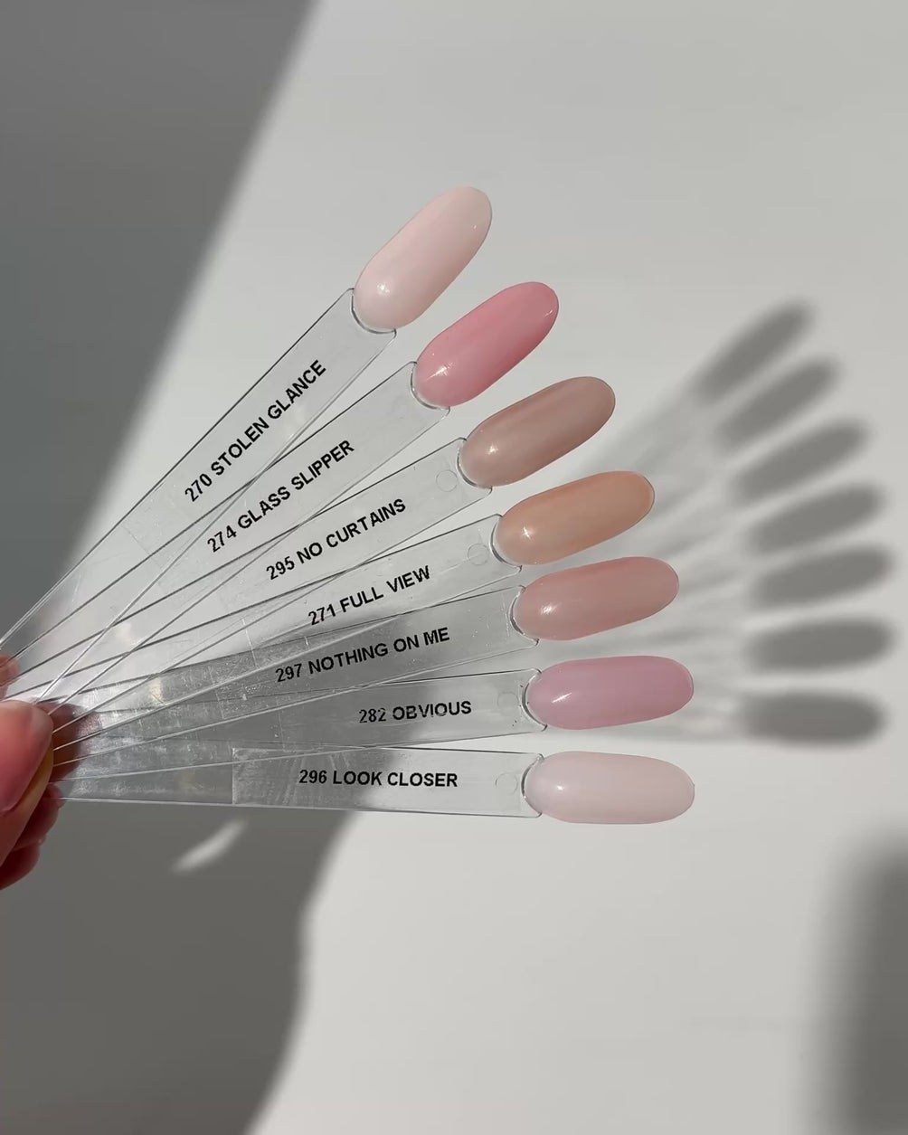 The No Mani, Mani – nude gel polish