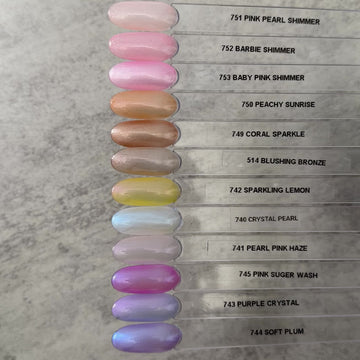 Gel Polish • 740 Crystal Pearl (transparent) • 21FREE